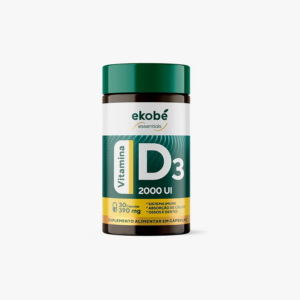 Vitamina D3 2000 Ui Suplemento De Alta Potência