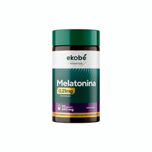 Suplemento Alimentar Melatonina 30 Cápsulas - 490mg Sem Sabor