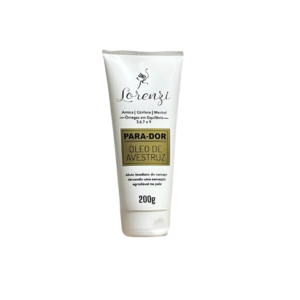 Gel Para Aliviar Dores - Óleo De Avestruz 200g Ômega 3 6 7 9 Mentol