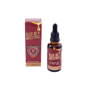 Óleo De Avestruz 50ml - Sua Pele, Rins E Cérebro Agradecem!