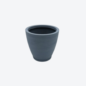 vaso coluna redonda c50 polietileno 30cm